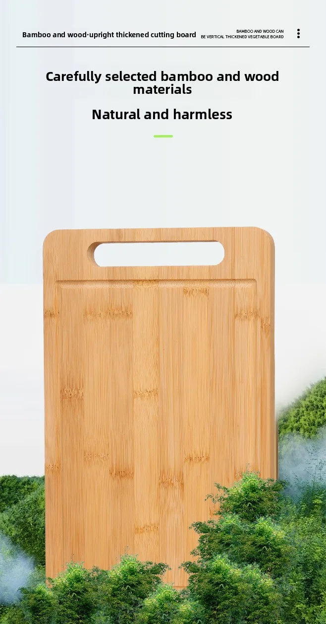 Double-Sided Bamboo Cutting Board