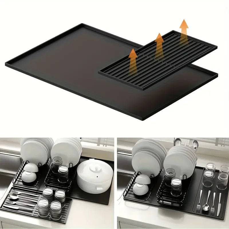 2-in-1 Silicone Coffee Bar Mat