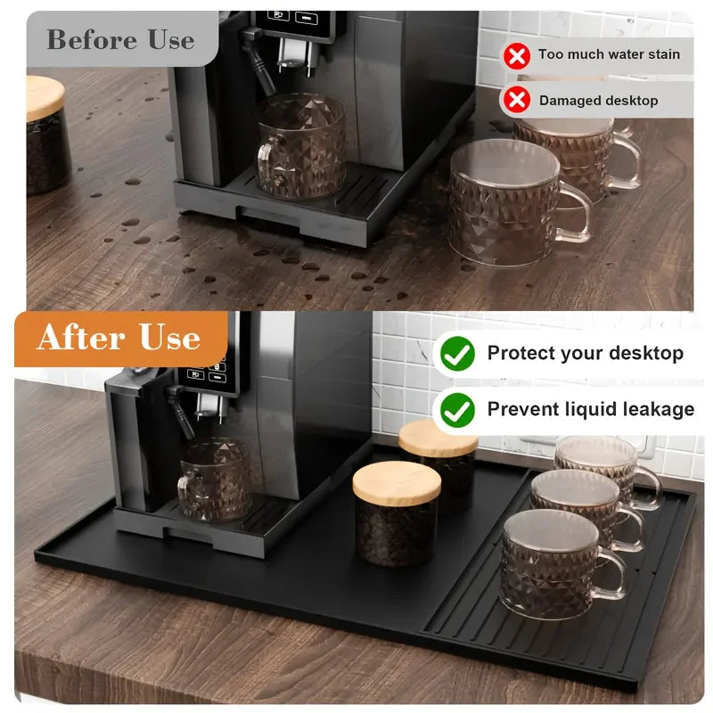 2-in-1 Silicone Coffee Bar Mat
