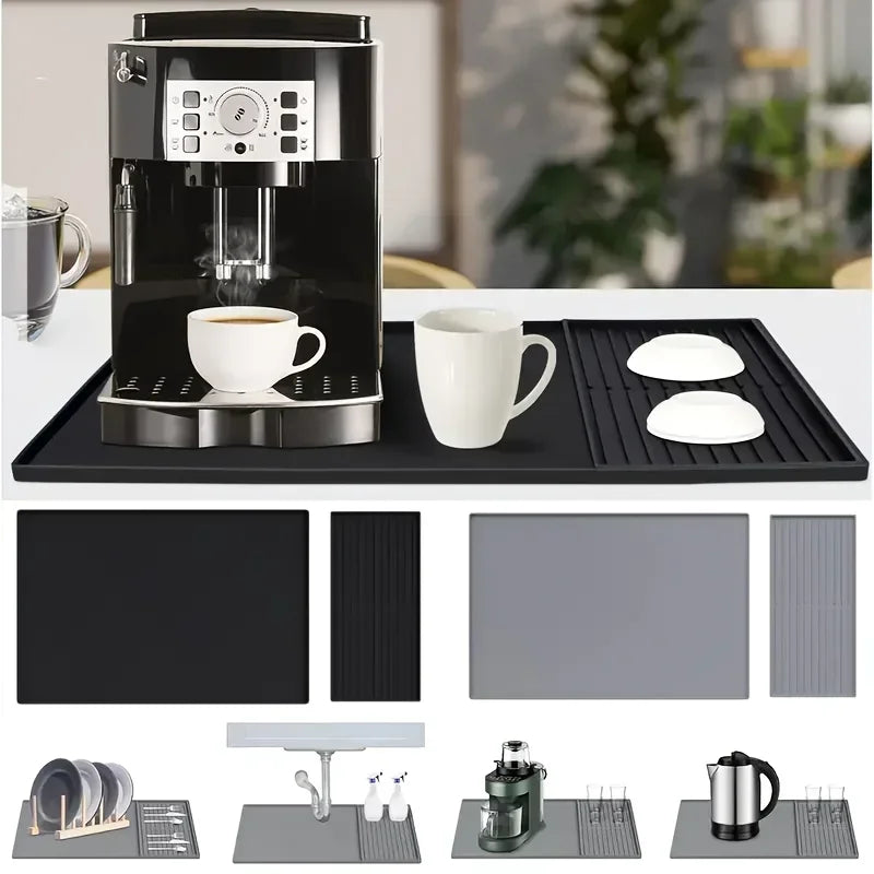 2-in-1 Silicone Coffee Bar Mat
