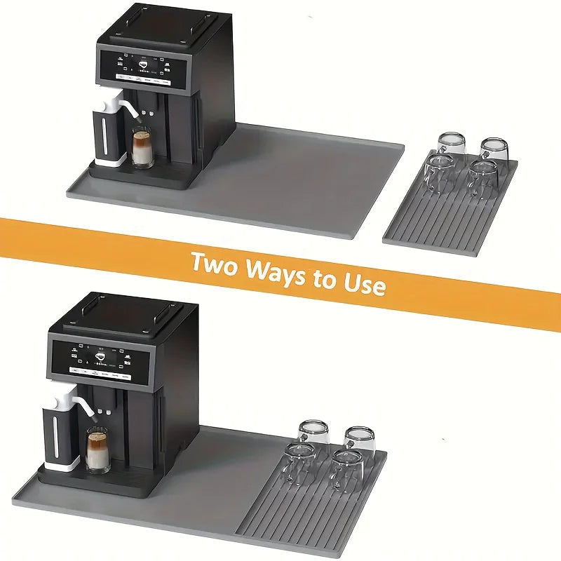 2-in-1 Silicone Coffee Bar Mat