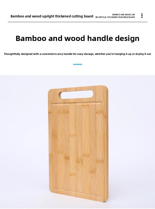 Double-Sided Bamboo Cutting Board