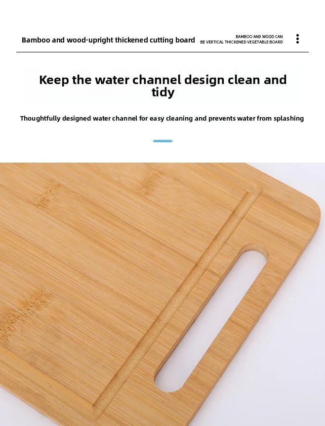 Double-Sided Bamboo Cutting Board