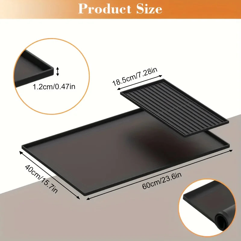 2-in-1 Silicone Coffee Bar Mat