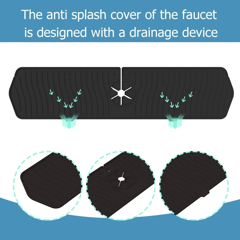 Kitchen Faucet Splash Pad