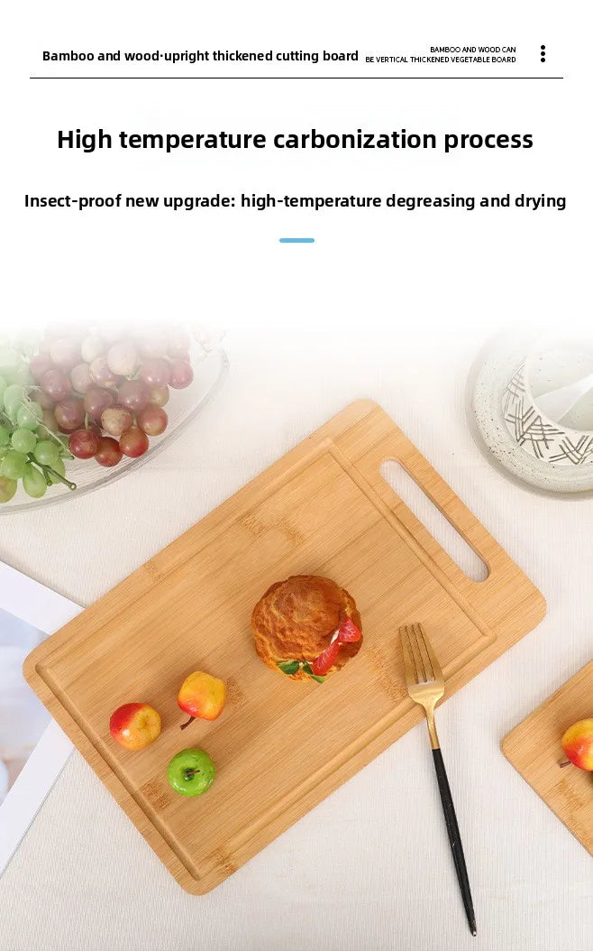 Double-Sided Bamboo Cutting Board