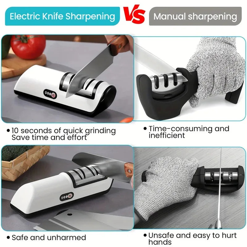 Kitchen Electric Knife Sharpener